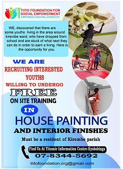 Hands on art and design traing for the youth