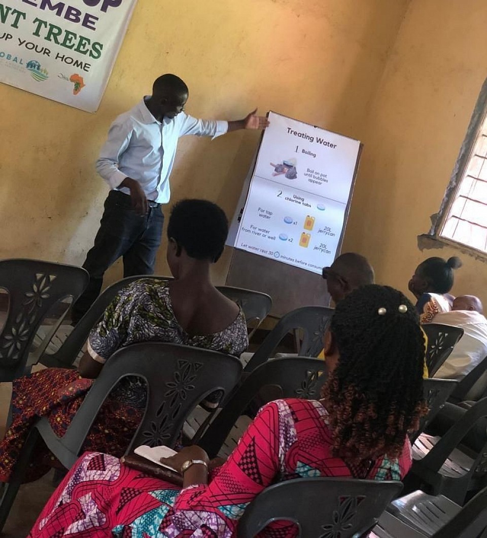 Participating and facilitating in Community Nutrition Program at Mbalhamia Healing Forest