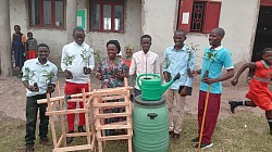 Tree planting tools for christ the kibg junior school